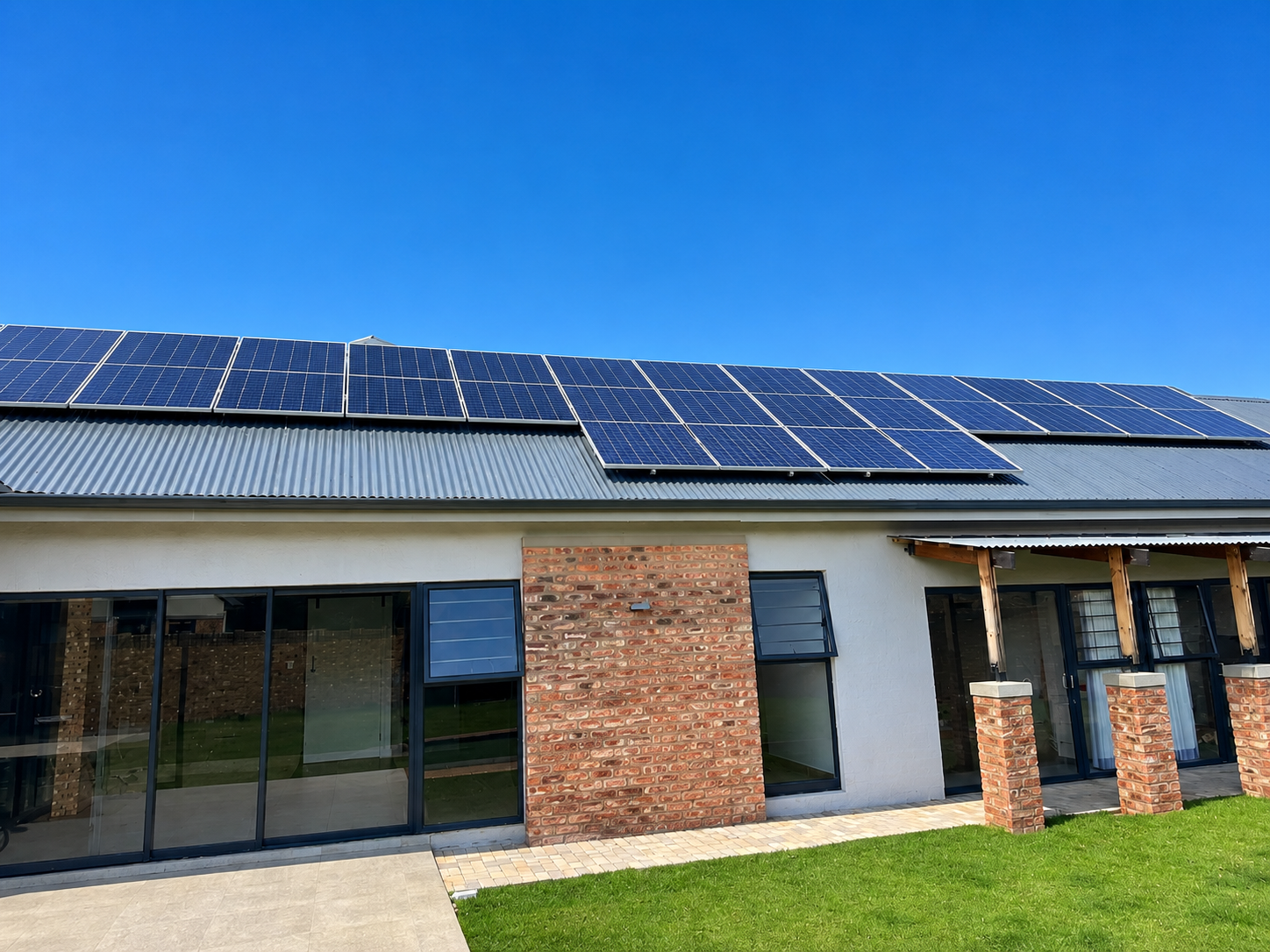 Professional solar panel installation by STP Solar